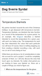 Mobile Screenshot of dagsyrdal.net
